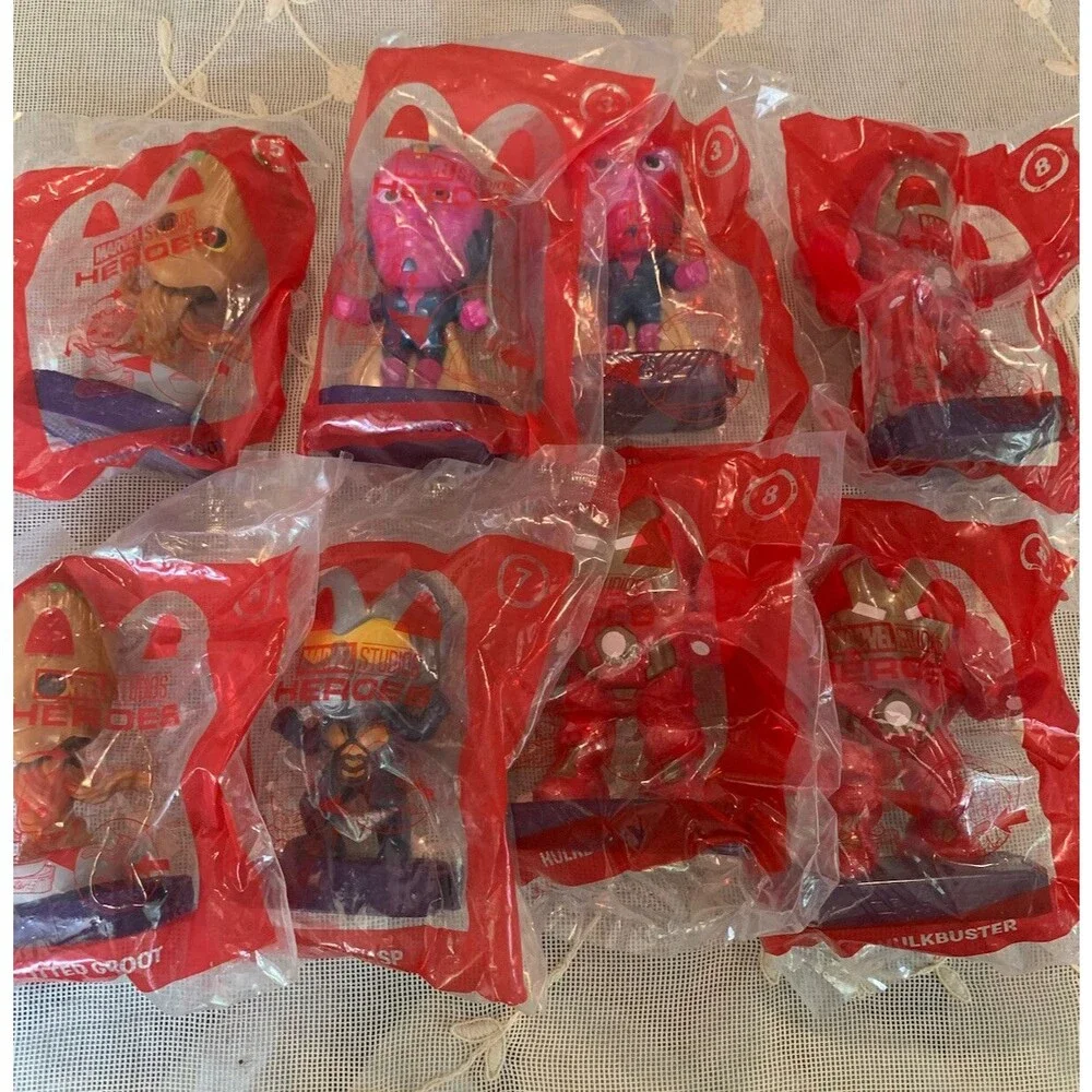 McDonald's Marvel Studios Heroes HAPPY MEAL TOYS  # 3, 5, 7, 8 Available